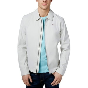 Chaqueta Tommy Hilfiger Ligera De Microsarga Para Golf Para Hombre Oyster
