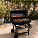 thumbnail image 1 of Parrilla Asador A Carbon Con Termómetro Repisa Ruedas, 1 of 7