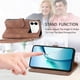 thumbnail image 4 of Funda FOXDOCK Cartera Piel Samsung Galaxy S26 Edge – Antirrobo RFID, Antigolpes – marrón, 4 of 6