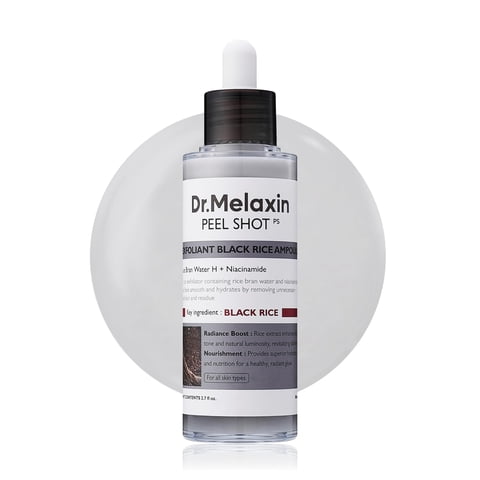Dr.Melaxin - Ampolla Exfoliante Dr. Melaxin Peel Shot Glow Black Rice 80 Ml