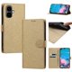 thumbnail image 3 of Cartera Funda para Infinix Smart 10 Carga Inalámbrica, Dorado, 3 of 6