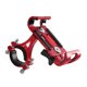 thumbnail image 2 of Bicicleta Bicicleta Manillar Soporte Para Teléfono Soporte Ajustable Para Motocicleta Rojo, 2 of 5