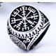 thumbnail image 2 of Anillo Nordico Vikingo Caballeros Hombre Moda Masculina 2019, 2 of 3