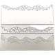 thumbnail image 1 of Matrices De Corte Metálicas Para Manualidades De Verano Con Olas Del Océano, 1 of 8
