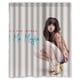 thumbnail image 1 of Cortina de ducha Carly Rae Jepsen "Call Me Maybe" con ganchos (60 x 72 pulgadas), 1 of 3
