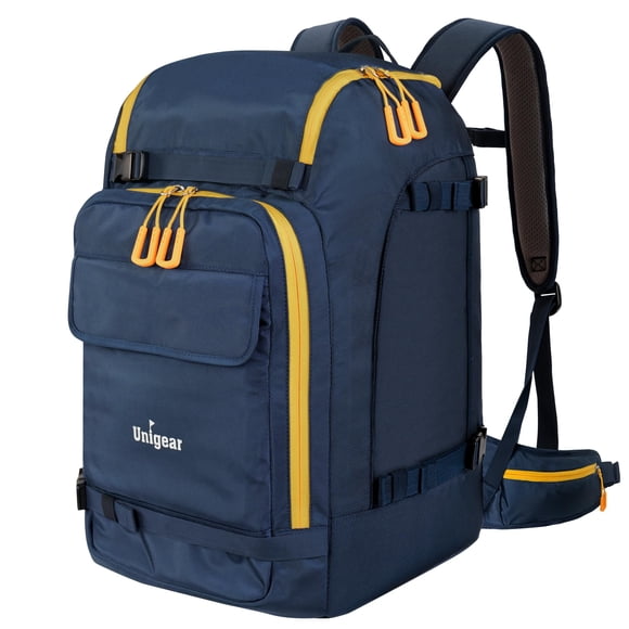 Bolsa para botas de esquí Unigear 70L, mochila de viaje para botas de esquí, azul