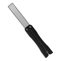 Bothyi - Afilador De Cuchillos De Diamante Plegable De Mano Para El Hogar Para Herramientas De Cocina De Jardín Negro
