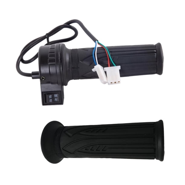 2 Piezas de Repuesto de Cable de Control de Manillar de Acelerador de Puño Giratorio Eléctrico Hecho de Material PP Cómodo para Bicicletas Eléctricas, palanca de cambios hacia adelante