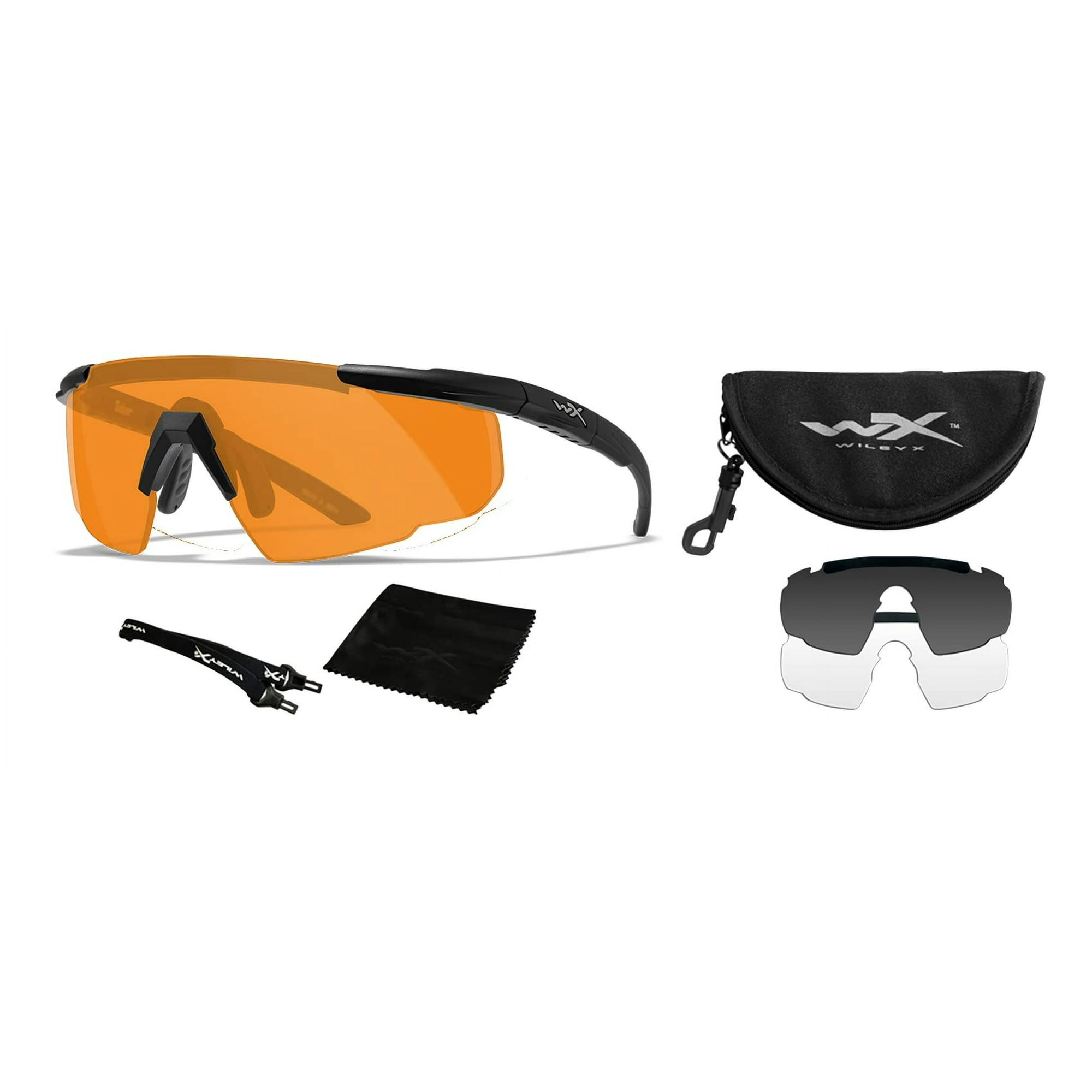 Gafas De Tiro Wiley X Saber Advanced Ansi Z87.1+ Para Hombre