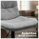 thumbnail image 4 of Silla de Bar Ajustable base negra y tela Estilo Nórdico gris oscuro, 4 of 6