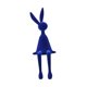 thumbnail image 2 of Figura De Conejo Sentado, Centro De Mesa, Adorno De Animal Para El Hogar, Escritorio, Hotel, Talla S, Azul, 2 of 5