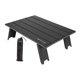 thumbnail image 2 of Mesa Auxiliar Para Campamento, Mesa De Playa, Mesa De Picnic Plegable Para Patio, Mesa Plegable Para Acampar, Color Negro, 2 of 5