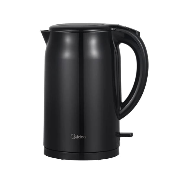 Hervidor Plástico 1,7 litros con doble pared Negro Midea - Caja Reciclada