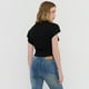 thumbnail image 2 of Polera Mujer Vuelos Mangas Negro Corona, 2 of 5