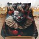 thumbnail image 1 of Pennywise Bedding Set Duvet Cover Comfortable and Lightweight Cartoon Bedding 3 Piece Bed Set, 1 of 5