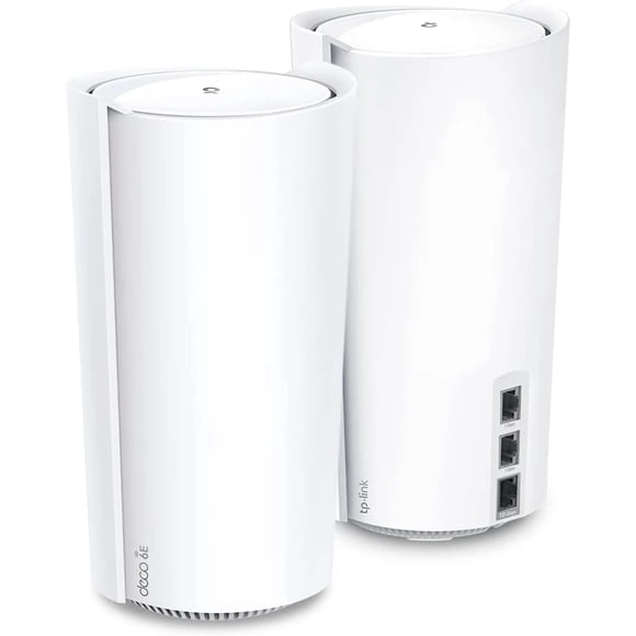 Sistema WiFi en malla TP-Link Deco XE200 AXE11000 Tri-Band 6E, paquete de 2