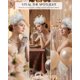 thumbnail image 4 of Sombrero Fascinator Thstdhy – Set de Accesorios para Fiesta de Té en Blanco, 4 of 7