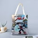 thumbnail image 2 of Ejen Ali Bolso de tela con estampado de lienzo para mujer, bolsa de compras reutilizable y estética, con cremallera interior, regalo para mujer,40*40cm., 2 of 6