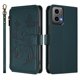 thumbnail image 2 of Funda Cartera Mariposa para [Motorola Moto G35 5G] con Soporte y Cremallera Verde oscuro, 2 of 6