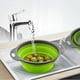 thumbnail image 4 of Colador de Silicona Redondo Plegable para Alimentos color verde, 4 of 4