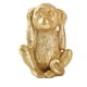 thumbnail image 1 of No Evil Monkeys Figuritas Para La Decoración Del Hogar Esculturas Estatuas No Escuchan El Mal, 1 of 3