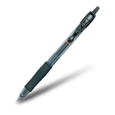 Bolígrafo de gel CAROUSELCHECKS tinta negra (paquete de 3)