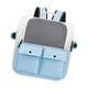 thumbnail image 4 of Mochila porta gato para mascotas, bolsa de viaje con correa ajustable, bolsa de transporte portátil con ventilación, bolso para acampar y viajar al ai azul, 4 of 5
