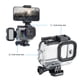 thumbnail image 3 of Funda impermeable SOONSUN para GoPro Hero 13/12/11/10/9 negra, 3 of 9