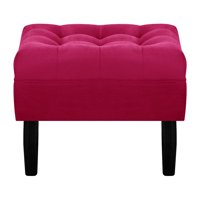 Bodevir - Pouf Wood 1C Felpa 00 Burdeo