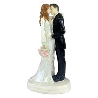 Magideal - Adorno Para Tarta, Figura De Novios, Figura De Pareja De Novios, Decoración Para Fiestas De Compromiso Y Bodas, Decoración Para Tartas De San Valentín E
