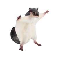 Magideal - Figura De Juguete Pintada A Mano, Figura De Acción Detallada Realista, Decoración De Fiesta, Colección De Figuras De Animales, Modelo De Decoración De Ardilla Voladora