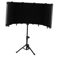 Bothyi - Micrófono De Estudio Escudo De Aislamiento Espuma Absorbente De Sonido Para Voces 5 Paneles