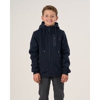 Poleron Escolar Bonded Cierre Y Gorro Cp30 (T.6-T.10) Polemic