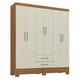 thumbnail image 2 of Combo 3 Clóset 6 Puertas 2 Cajones 180x135x35 cm Off White R62X3, 2 of 7