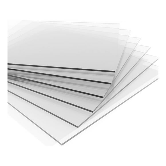 Plancha Acrílico Transparente 1 22mts X 2 44mts X 2mm