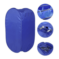 Genérico - Tendedero Secador Ropa Portatil Secador Ropa Plegable Azul