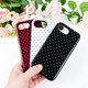 thumbnail image 5 of Funda DuiDuiQ para iPhone 16e/17e de 6,1" con estampado de lunares color burdeos, 5 of 8