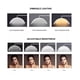 thumbnail image 3 of Lampara Led Media Luna Estética Para Pestañas Cejas Cutis Blanca, 3 of 3