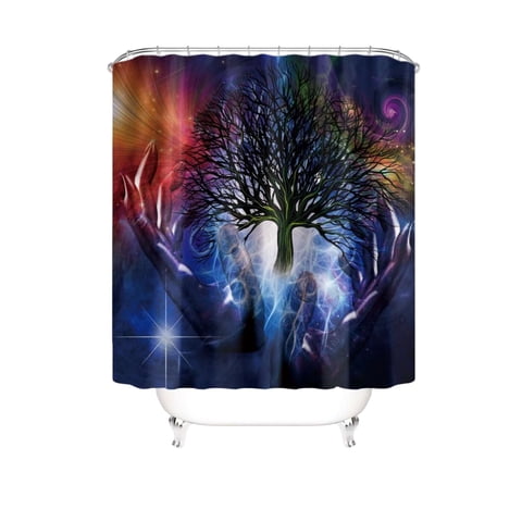 Genérico - Cortina Para Baño Con Forro De Ducha 180 Cm L3