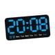 thumbnail image 3 of Reloj Digital De Escritorio, Reloj Despertador LED Con Atenuador Grande Para Dormitorio, Adultos, Adolescentes, Azul, 3 of 5