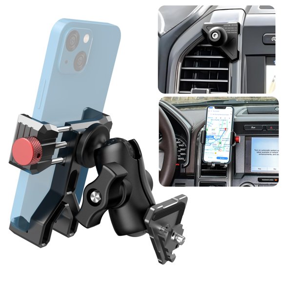 Soporte para teléfono EASEORD para Ford F-150 2015-2020, aluminio 360°