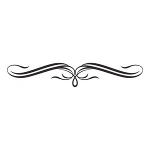 Rienda Libre Graphics - Decomural Decorative Bow Headboard Ws-15387