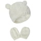thumbnail image 1 of Conjunto de gorro y guantes de invierno para recién nacidos, niñas y niños, 1 of 5