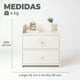 thumbnail image 3 of Velador Moderno 2 Cajones 40x32x26 Cm, 3 of 6