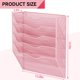 thumbnail image 3 of Organizador de archivos GDINDINFAN rosa 5 bolsillos 38x33x10 cm, 3 of 7