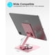 thumbnail image 2 of Soporte Ajustable para Teléfono y Tablet SOJUNER 4–9,7 pulg. Rosa, 2 of 7