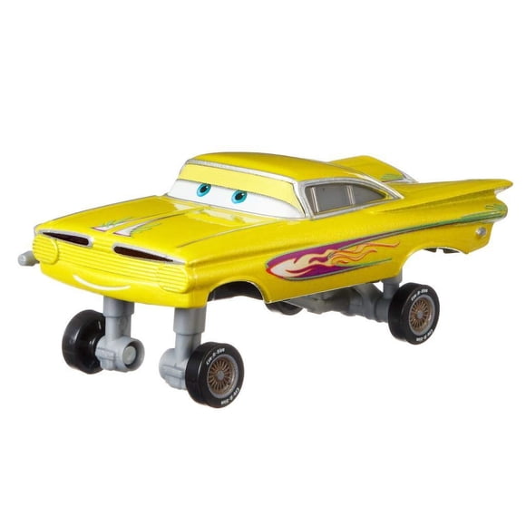 Auto de juguete Disney Ramone amarillo escala 1:55