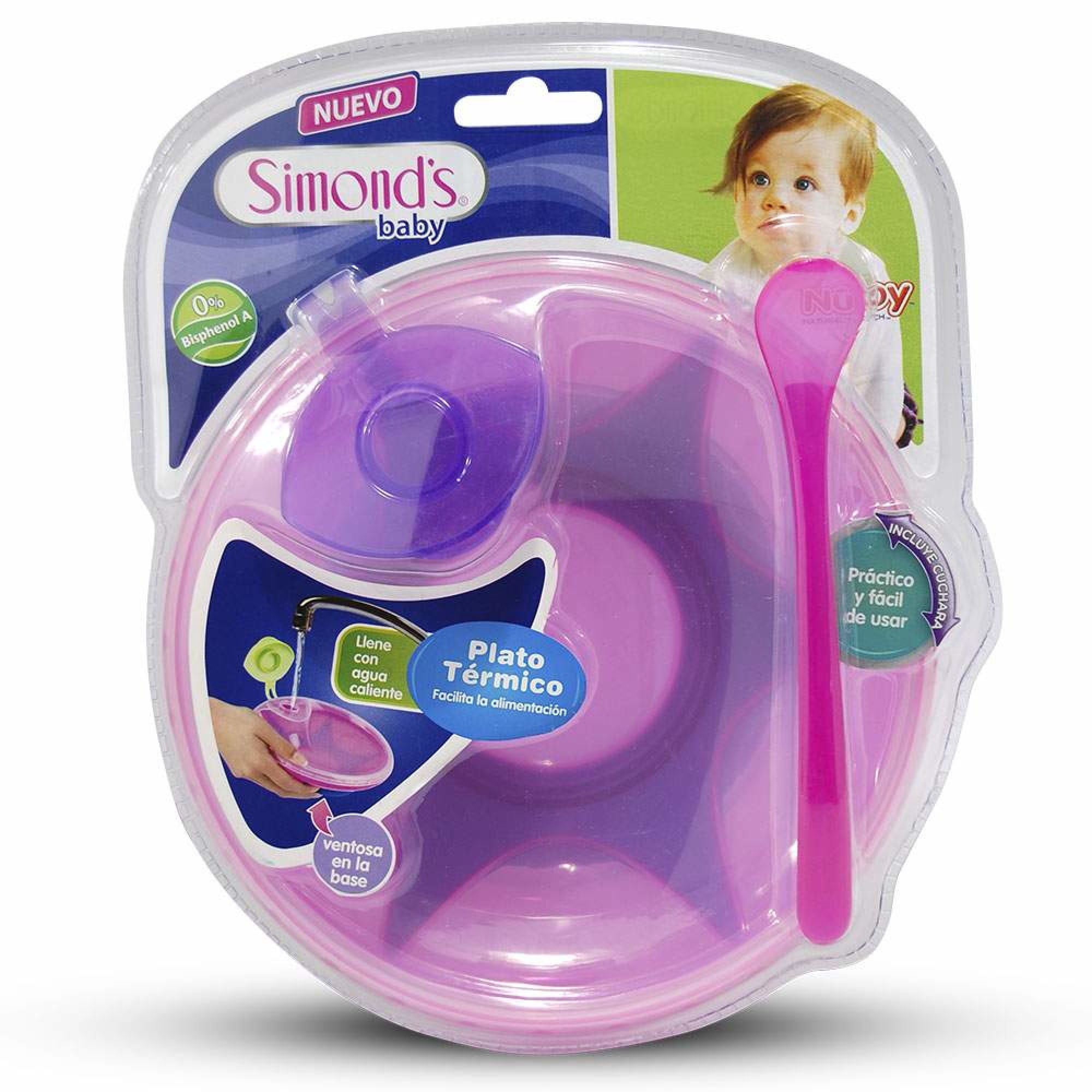 SIMONDS Plato Térmico con Succión