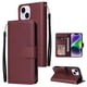 thumbnail image 5 of Funda Cartera para iPhone 14 Plus con Tarjetero, Soporte y Cordón - Protección Rojo, 5 of 5