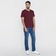 thumbnail image 4 of Polera Hombre V Neck Burdeo Corona, 4 of 5